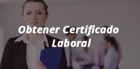 Obtener certificado laboral